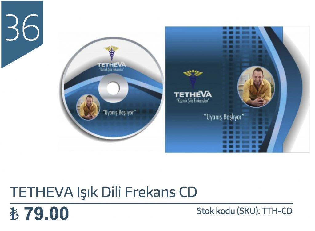 TETHEVA Işık Dili Frekans CD